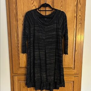 Comfy USA Black and Gray Tunic